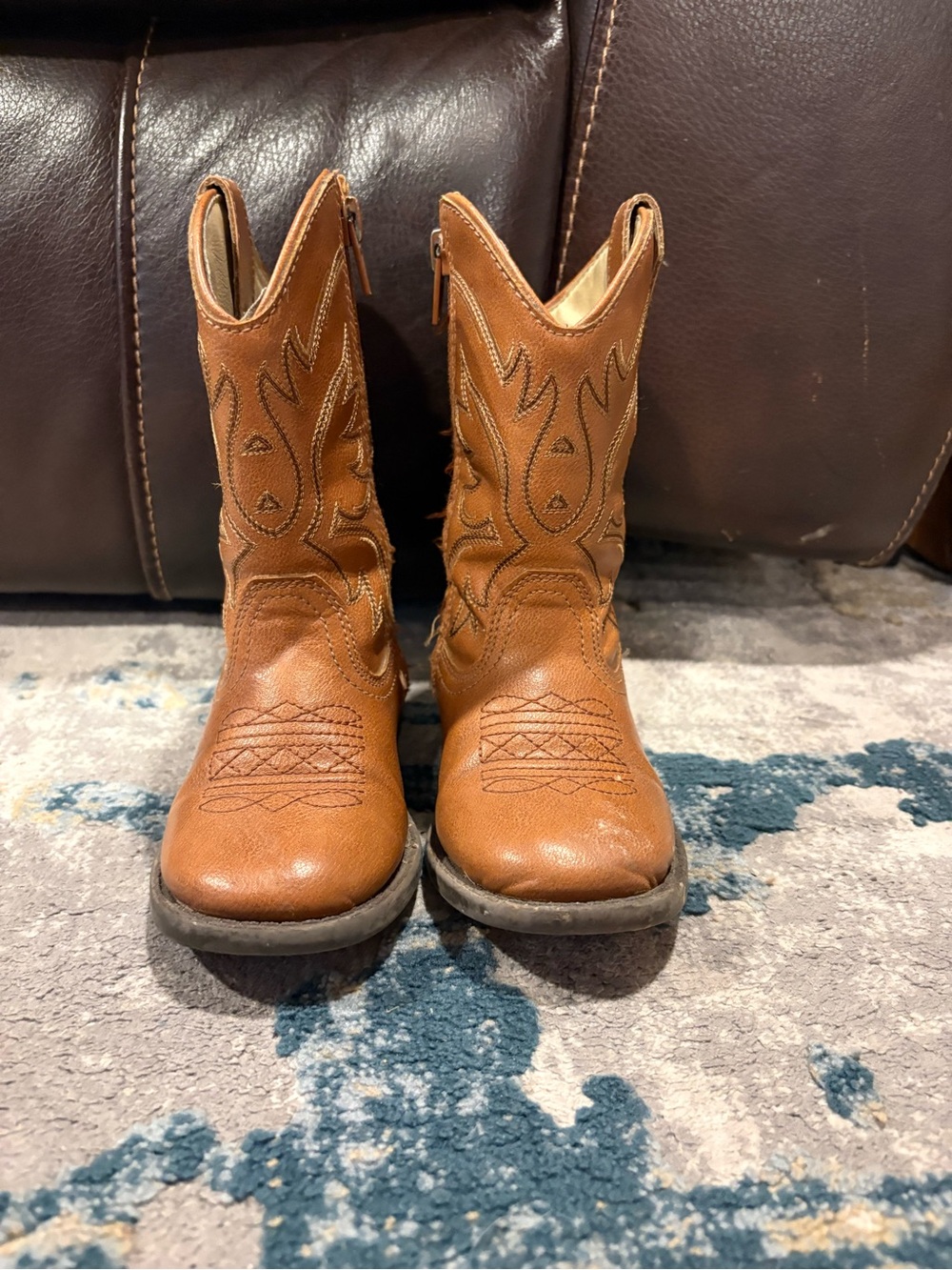 Magellan Outdoors Tan Toddler Western Boots